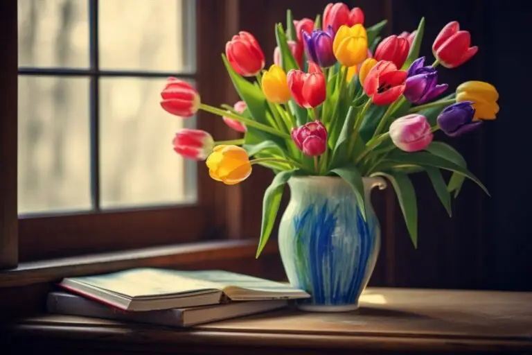 Kunst tulpen: die schönheit kreativer blüten